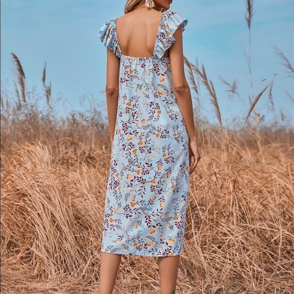 NWOT SHEIN Floral Dress - Picture 2 of 11